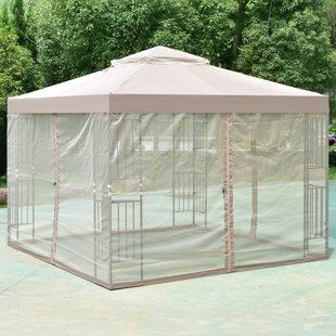 S-NOVA 10Ft W X 10Ft D Screw-Free Structure Patio Gazebo