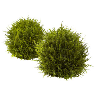 PRIMRUE 14'' Faux Cedar Topiary
