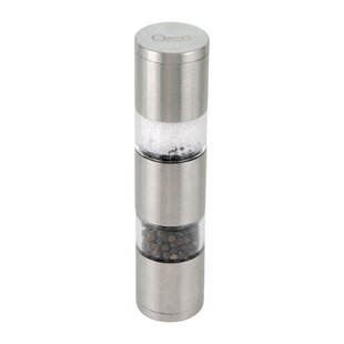 Ozeri Fresko Stainless-Steel Salt and Pepper Mill and Grinder