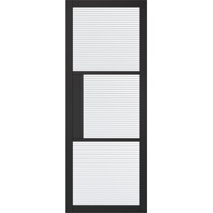 LPD DOORS Tribeca 3L Reeded Glazed Internal Door