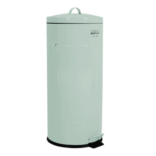 CHARLES BENTLEY 30 L Mülleimer Retro mit Fußpedal