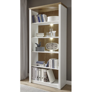 THREE POSTS Brasher 198cm H x 90cm W Standard Bookcase