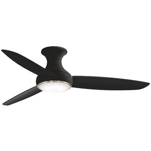 MINKA AIRE 54" Concept III 3 -Blade LED Smart Standard Ceiling Fan with Remote Control and Light Kit Included