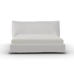 CALLIGARIS Softly Fully-Upholstered Bed by Ghostudio