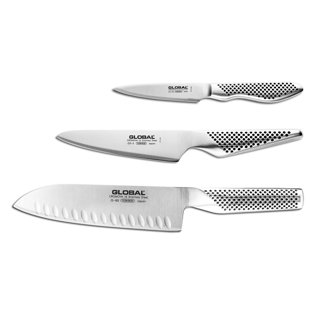 Global Knives Classic 3 Piece Assorted Knife Set