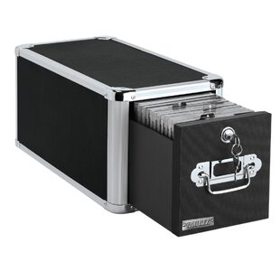 VAULTZ® CD File Safe with Key Lock