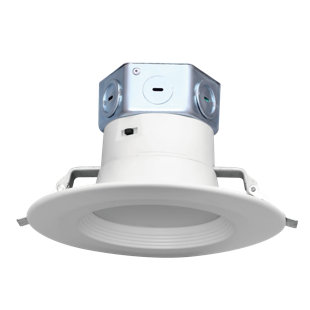 ETI SOLID STATE LIGHTING 6'' LED Baffle Recessed Trim