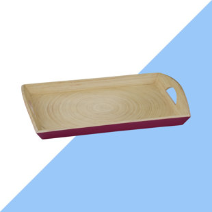 HASHTAG HOME Bamboo Tray