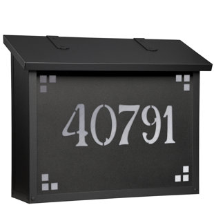 AMERICA'S FINEST LIGHTING COMPANY Pasadena Wall Mount Mailbox
