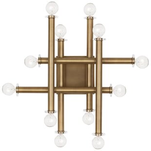 ROBERT ABBEY Milano 12 - Light Dimmable Flush Mounted Sconce