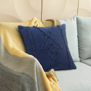 RAJANI HOME Wren Textured Cotton Throw Pillow