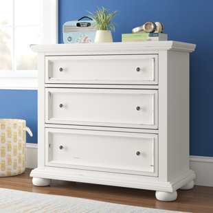 THREE POSTS™ TEEN Rochford 3 Drawer 39" W Double Dresser