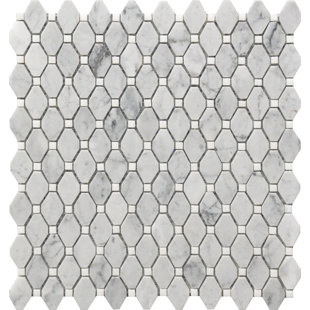 ROCA TILES Small Marble Rhombus 12x12 Mos