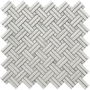 ROCA TILES Crossed Basket Weave Mos 12x12