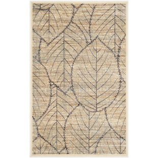 MARTHA STEWART RUGS Martha Stewart Viscose Pile Floral Rug
