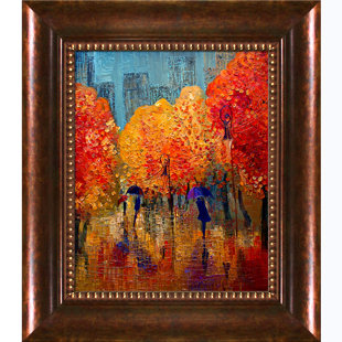 TORI HOME Autumn by Justyna Kopania Framed Painting Painting
