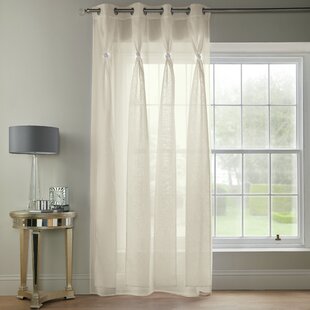 ETTA AVENUE Eoin Diana Eyelet Sheer Curtain Panel