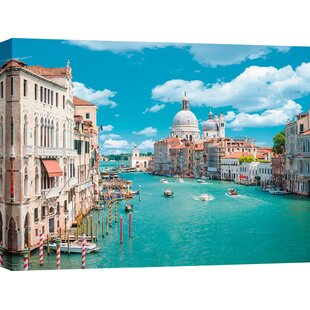 BRAYDEN STUDIO The Grand Canal, Venice by Anonymous - Wrapped Canvas Print