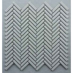 ROCA TILES BG White 12x12 Herringbone Mos