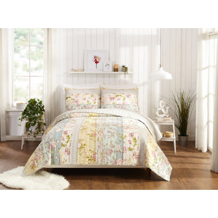JESSICA SIMPSON HOME Jessica Simpson Mels Cotton Reversible Quilt