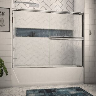 ARIZONA SHOWER DOOR 62" W x 57" H Bypass Semi-Frameless Tub Door