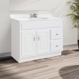 WINSTON PORTER Searle 36'' Single Bathroom Vanity Base Only in White