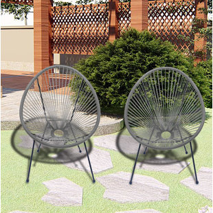 HASHTAG HOME Lorenzo Patio Chair (Set of 2)