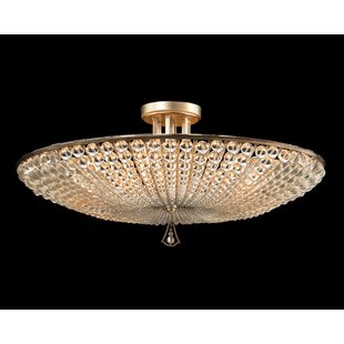 JOHN-RICHARD 6-Light 25" Semi Flush Mount