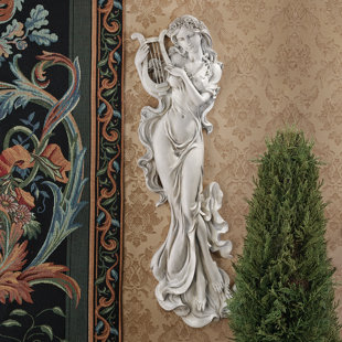 DESIGN TOSCANO Musical Muse Wall Sculpture