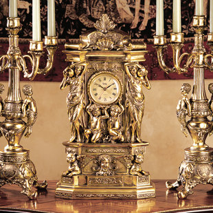 DESIGN TOSCANO Tischuhr Chambord