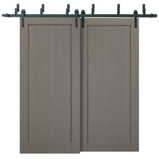 SARTODOORS Quadro Paneled Sliding Closet Doors