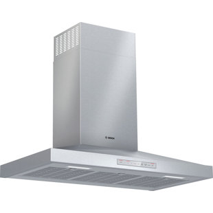 BOSCH 36" 500 Series 600 CFM Convertible Wall Mount Range Hood in Stainless Steel with Wi-Fi
