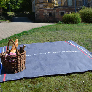 TOISON DOR Water Resistant Washable Picnic Blanket