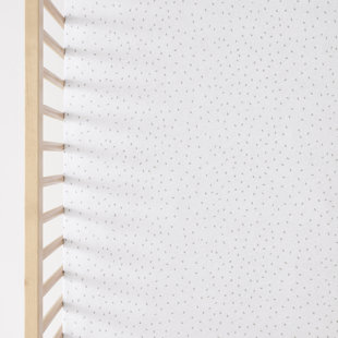 THE LITTLE GREEN SHEEP Bettlaken Rice für Babybett