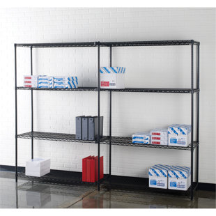 WFX UTILITY™ Skelmersdale 72" H x 48" W x 24" D Industrial Wire 4 Shelf Shelving Unit Starter