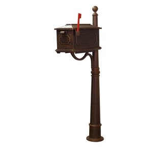 SPECIAL LITE PRODUCTS Kingston Post Mounted Mailbox with Post Included