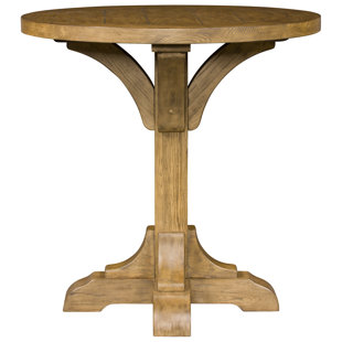 FAIRFIELD CHAIR Highland Ridge Counter Height Solid Wood Pedestal Dining Table