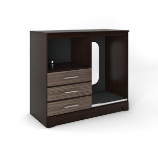 LANG FURNITURE Deco 3 Drawer Microfridge Cabinet (Set of 12)