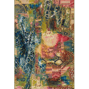 LONGWEAVE Flachgewebe Kelim Teppich Marina