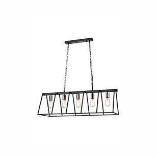 AUGUST GROVE Barkhamsted 5 - Light Kitchen Island Linear Pendant