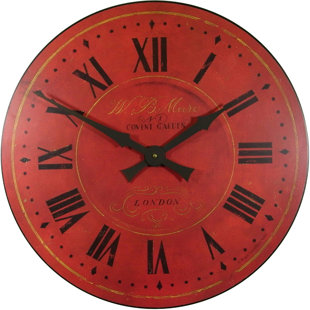 ROGER LASCELLES CLOCKS Wood Wall Clock
