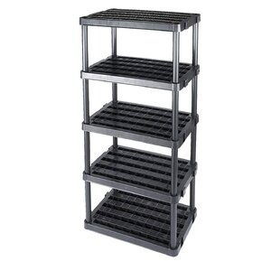 GRACIOUS LIVING STORAGE 32'' W Plastic Shelving Unit