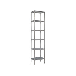 ARTISTICA HOME Signature Designs Sashay Silver Slim Etagere