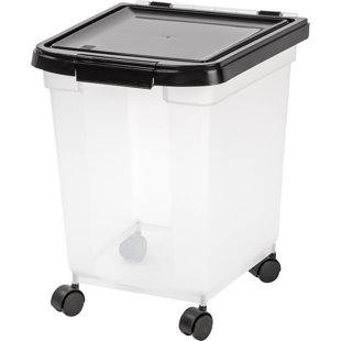 IRIS USA, INC. 25 Lb. Plastic Food Storage Container