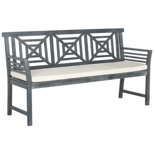 DARBY HOME CO Garrity Acacia Outdoor Bench