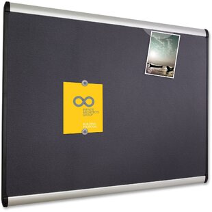 QUARTET® Wall Fabric Magnetic Bulletin Board