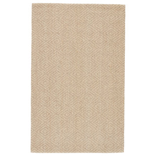 JOSS & MAIN Eda Handmade Flatweave Jute/Sisal Brown/Beige Rug