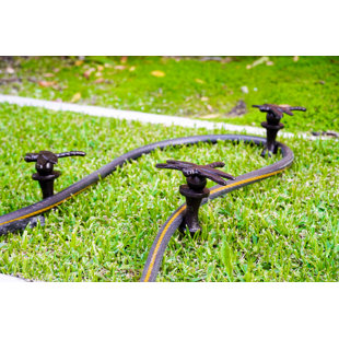INNOVA HEARTH AND HOME Iron Stand Hose Holder (Set of 3)