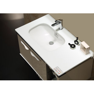 INFINITY FURNITURE IMPORT 32" Single Bathroom Vanity Base Only