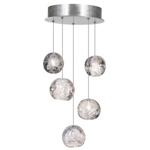 FINE ART HANDCRAFTED LIGHTING Natural Inspirations 12" Round Pendant